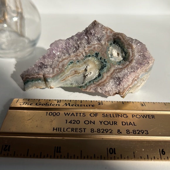 Amethyst Stalactite Uruguay Crystal Crystalline Structure Raw Mineral - Picture 11 of 12